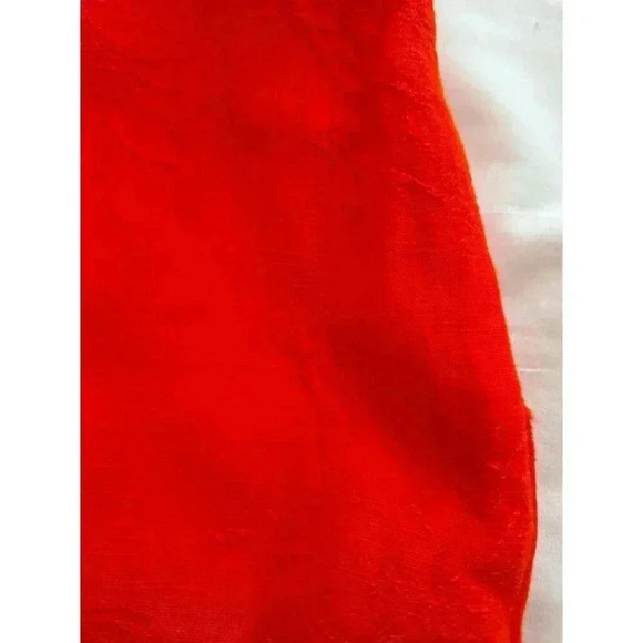 ANTHROPOLOGIE ELEVENSES Orange Tropicale One Piece Halter Jumpsuit Sz 00 NWT - Picture 8 of 9